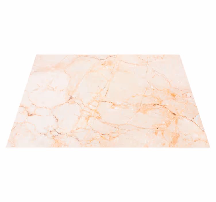 Vinyl tapijt beige met marmerlook - TenStickers