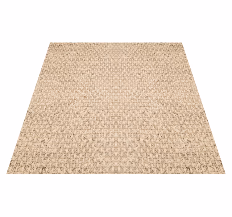 Vinyl tapijt buitenshuis beige stof - TenStickers