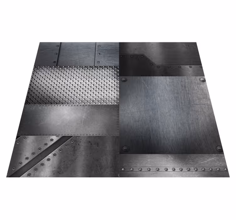 Vinyl tapijt buitenshuis muurdecoratie - messing - TenStickers