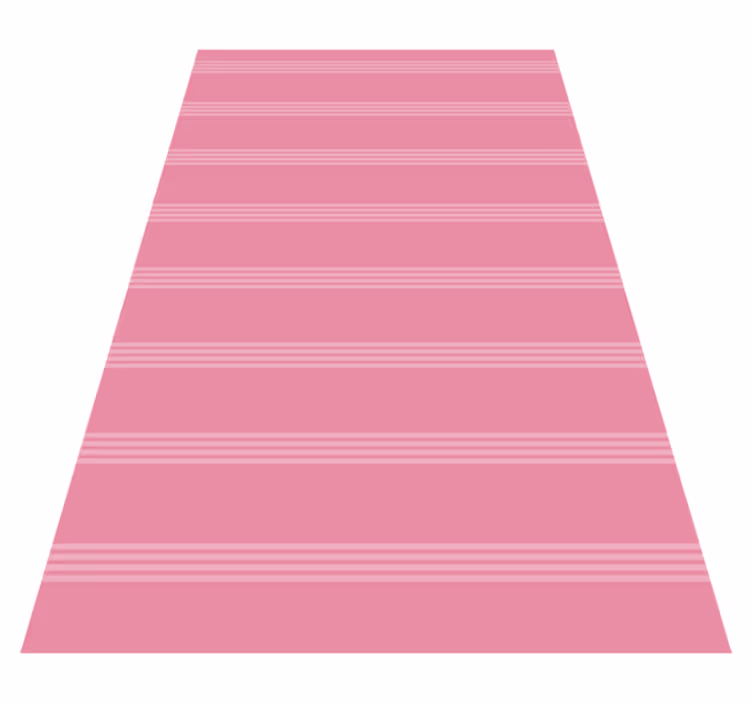 Vinyl tapijt roze donkerroze lichte strepen - TenStickers