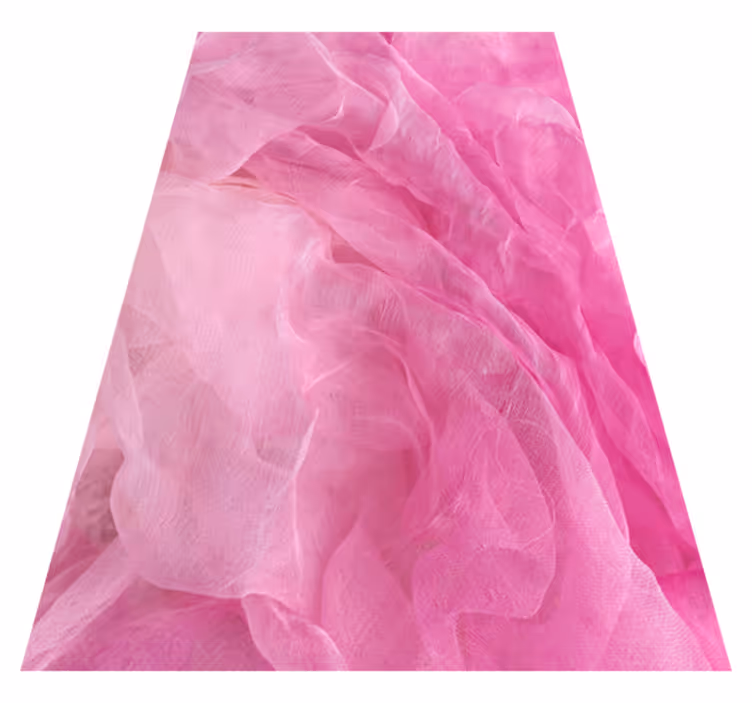 Vinyl tapijt roze met stofstructuur - TenStickers