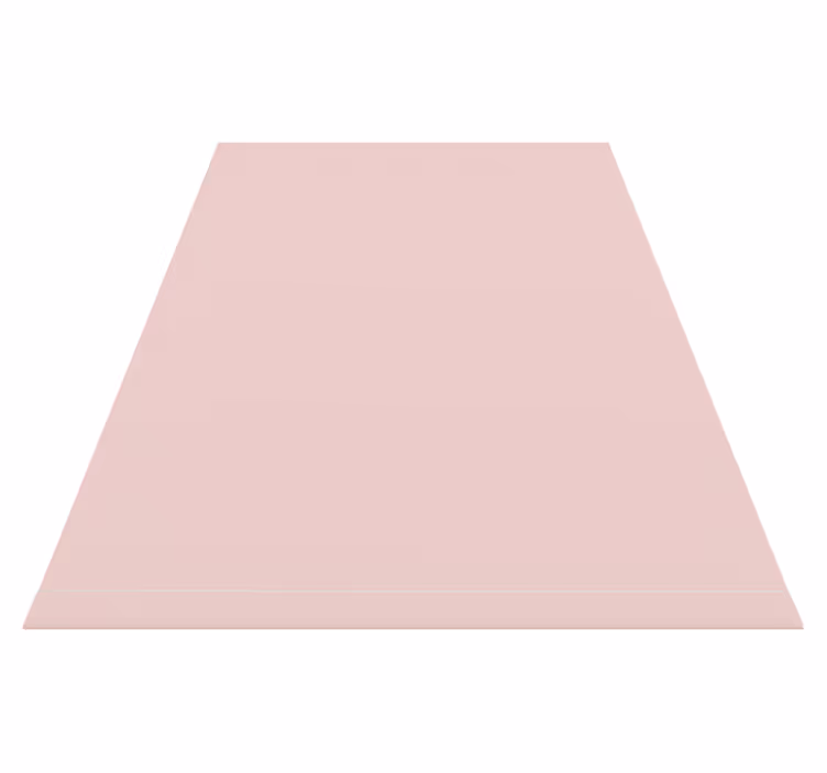 Vinyl tapijt roze effen kleur motief - TenStickers