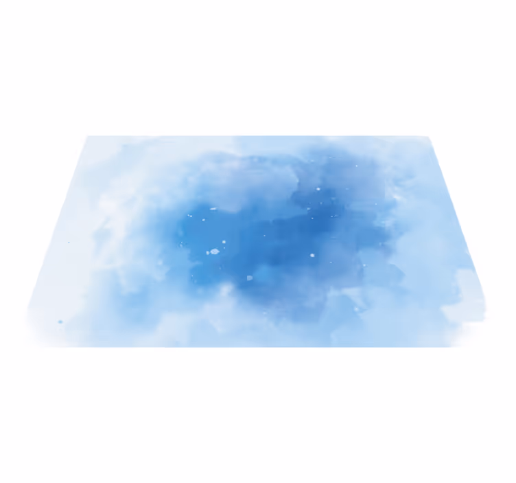 Vinyl tapijt moderne aquarel hemel - TenStickers