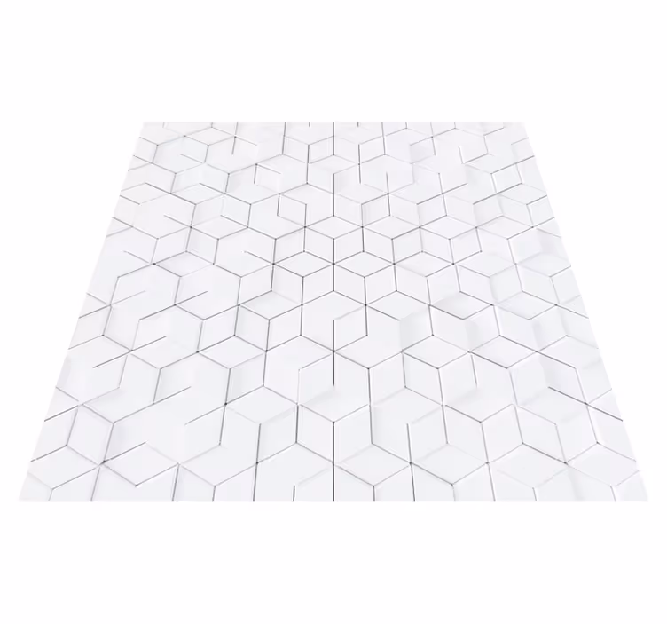 Geometrisch Patroon Oppervlak vinyl tapijt - TenStickers