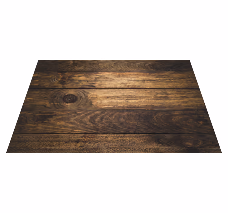 Oude planken vinyl tapijt houtstructuur - TenStickers