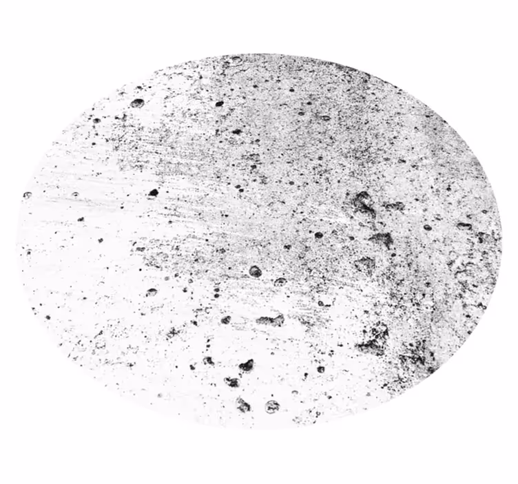 Gespat cirkelvormig ontwerp vinyl tapijt textuur - TenStickers