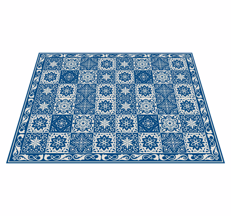 Decoratieve tegel vinyl tapijt tegels - TenStickers