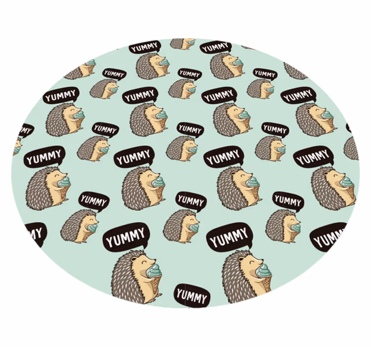 Egelplezier vinyl tapijt kind - TenStickers