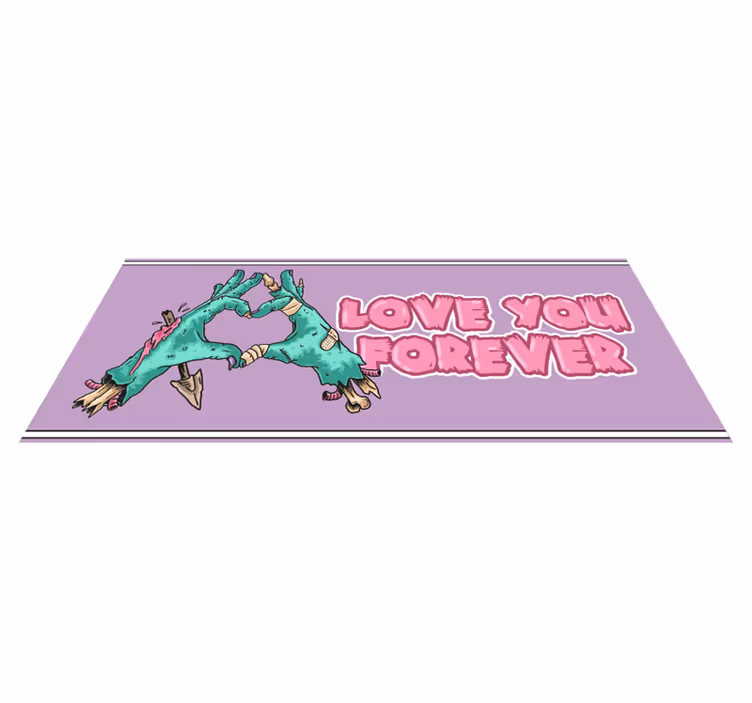 Aanhankelijke dinosaurusscène dieren vinyl tapijt - TenStickers