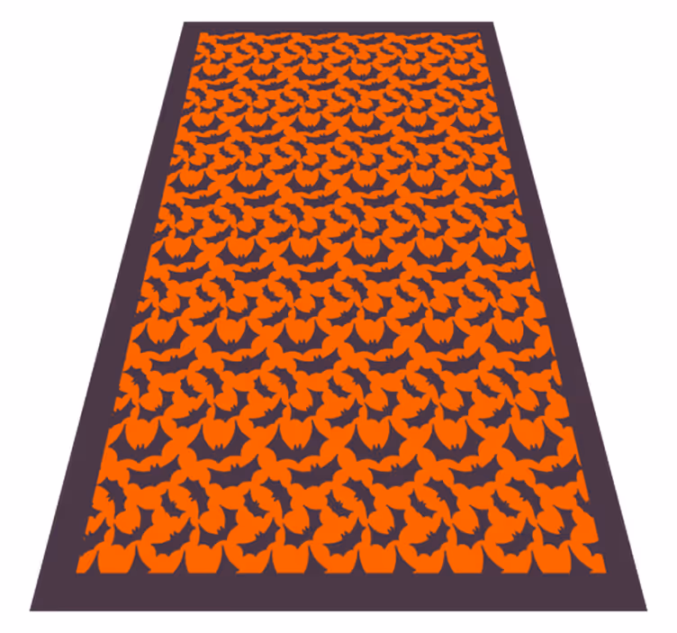 Sierlijk katachtig motief vinyl vloerkleed dierenprint - TenStickers