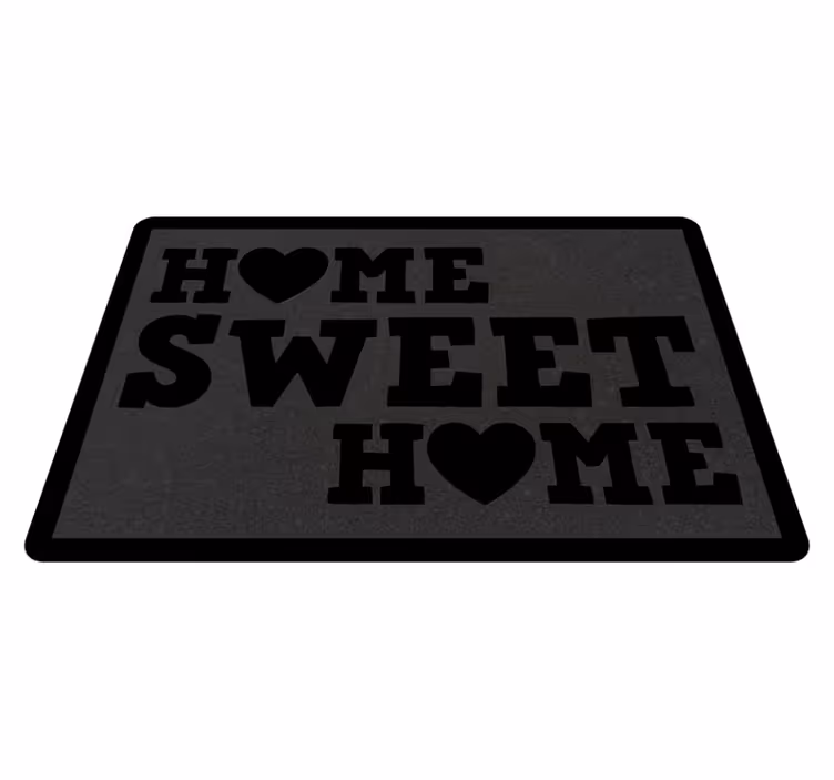 Oost west thuis best vinyl tapijt zinnen en teksten - TenStickers