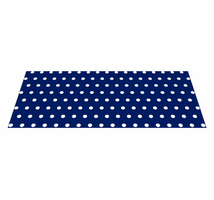 Stippen decor vinyl tapijt minimalistisch - TenStickers
