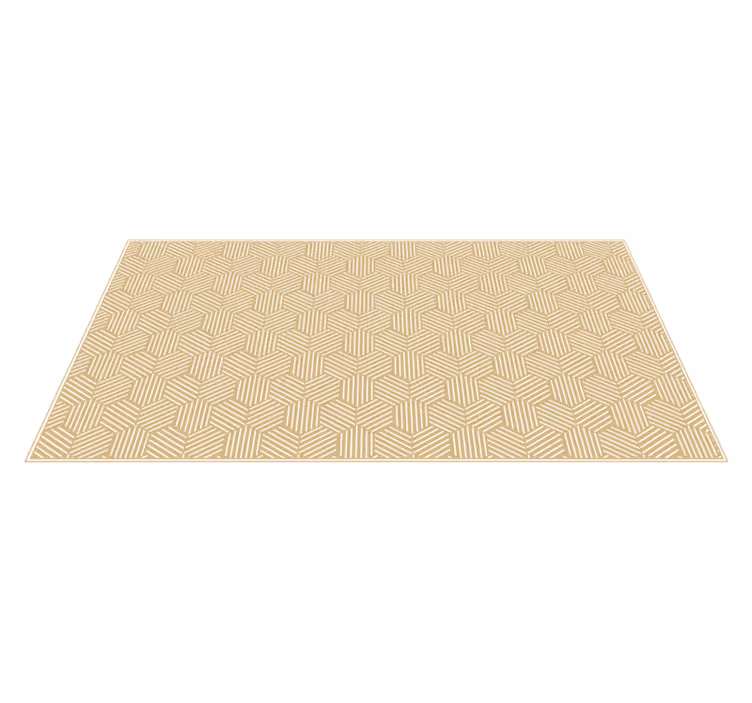 Visgraat elegantie vinyl tapijt geometrisch - TenStickers
