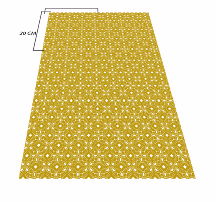 Geometrische keuken bedekking vinyl tapijt keuken - TenStickers