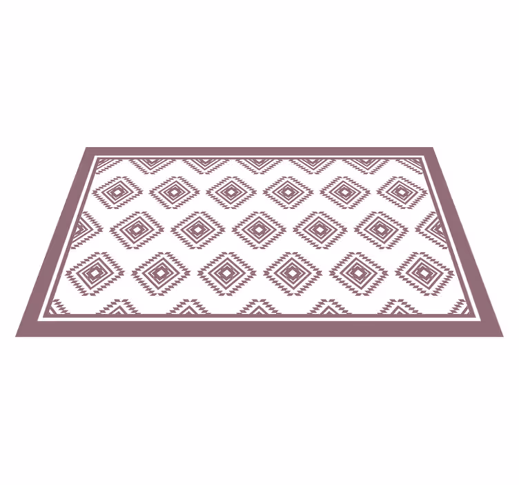 Etnische stijlcreatie vinyl tapijt etnisch - TenStickers