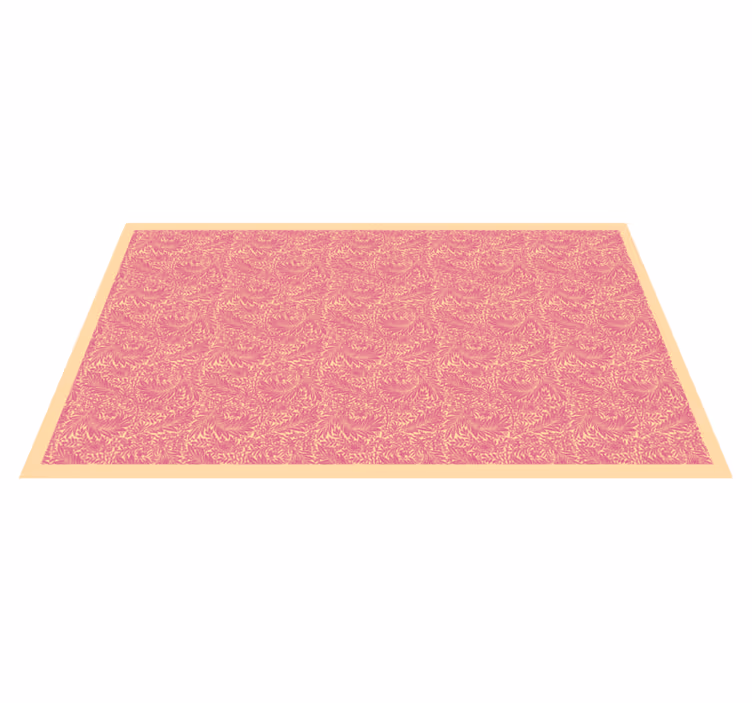 Siermotief vinyl tapijt badkamer - TenStickers