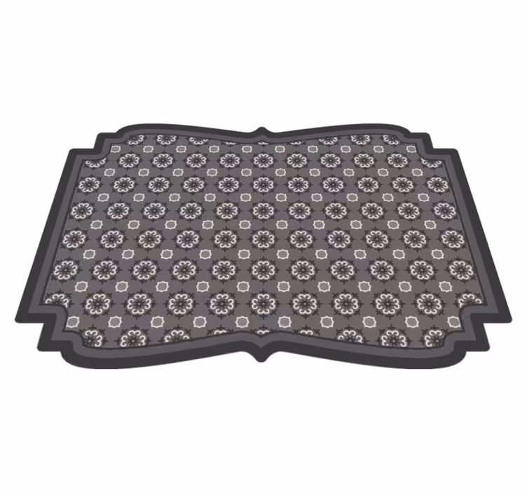 Elegant tegelwerk vinyl tapijt mozaïek - TenStickers