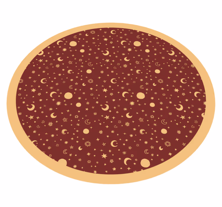 Hemelse speelruimte vinyl tapijt baby - TenStickers