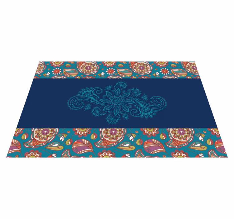 Vinyl tapijt mandala loopmat - TenStickers