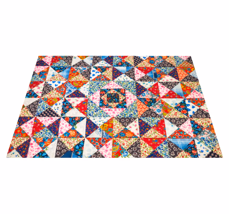 Vinyl tapijt mozaïek mozaïek patchwork - TenStickers