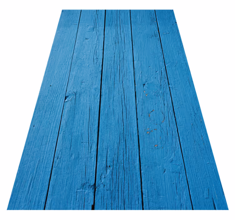 Rustiek plankpatroon vinyl tapijt houtstructuur - TenStickers