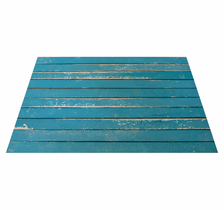 Versleten plank vinyl tapijt houtstructuur - TenStickers