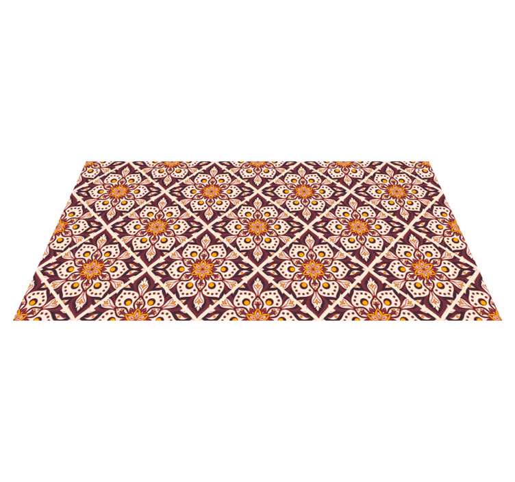 Vinyl tapijt mozaïek mandala patroon - TenStickers