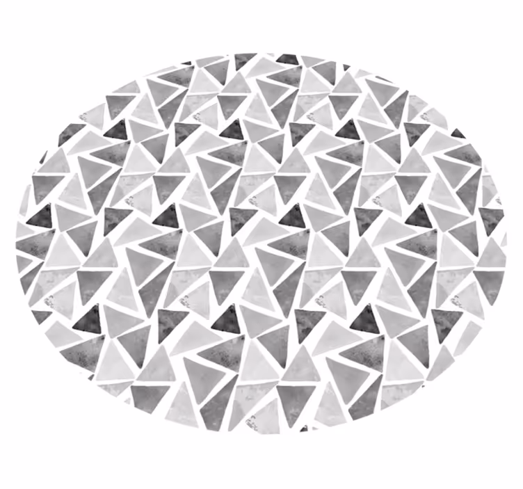 Geometrische marmertextuur vinyl tapijt geometrisch - TenStickers