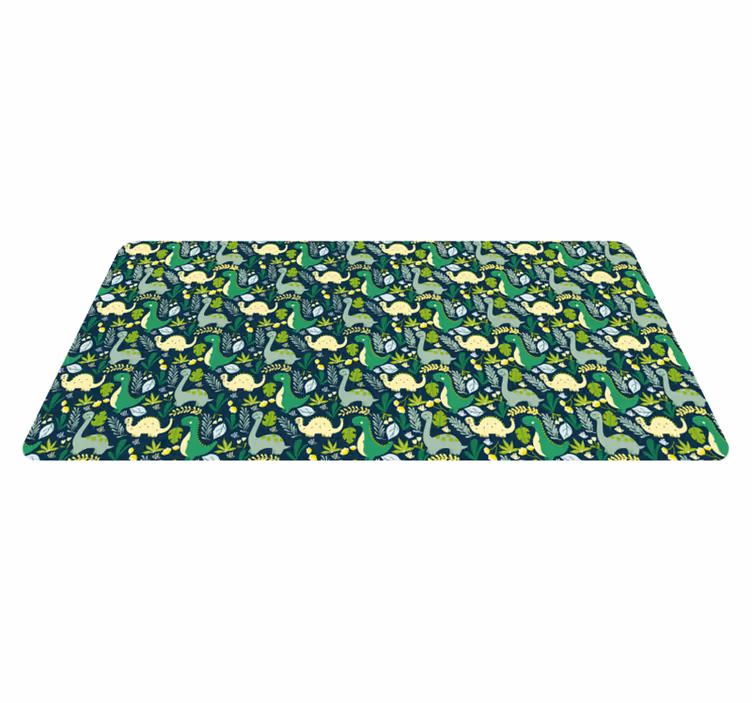Thema jungle safari vinyl tapijt kind - TenStickers