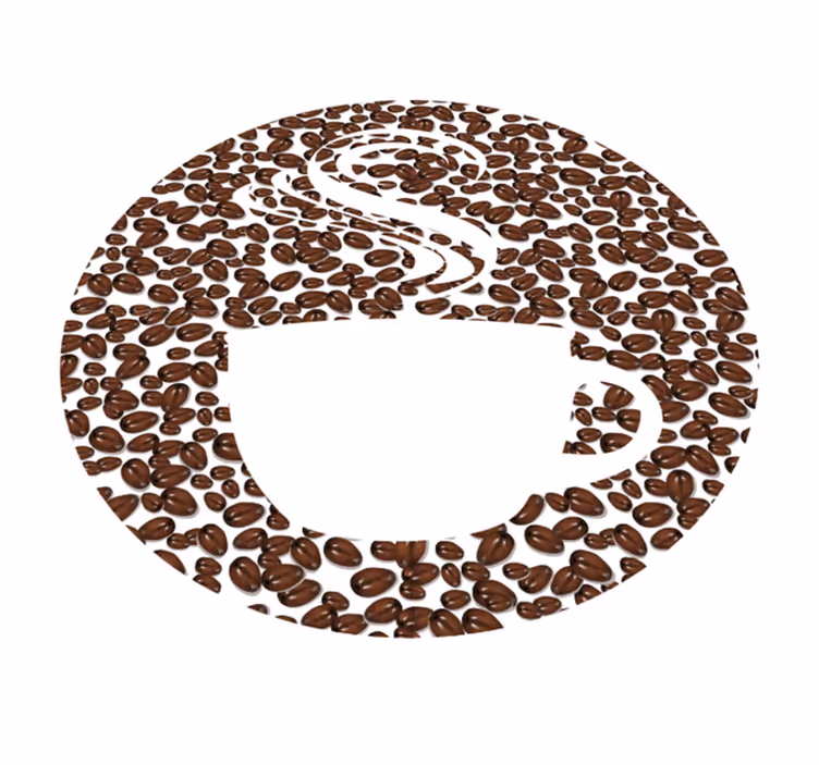 Cafeïne galaxy vinyl tapijt sterren - TenStickers