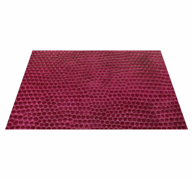 Vinyl vloerkleed dierenprint gestructureerde crimsontint - TenStickers