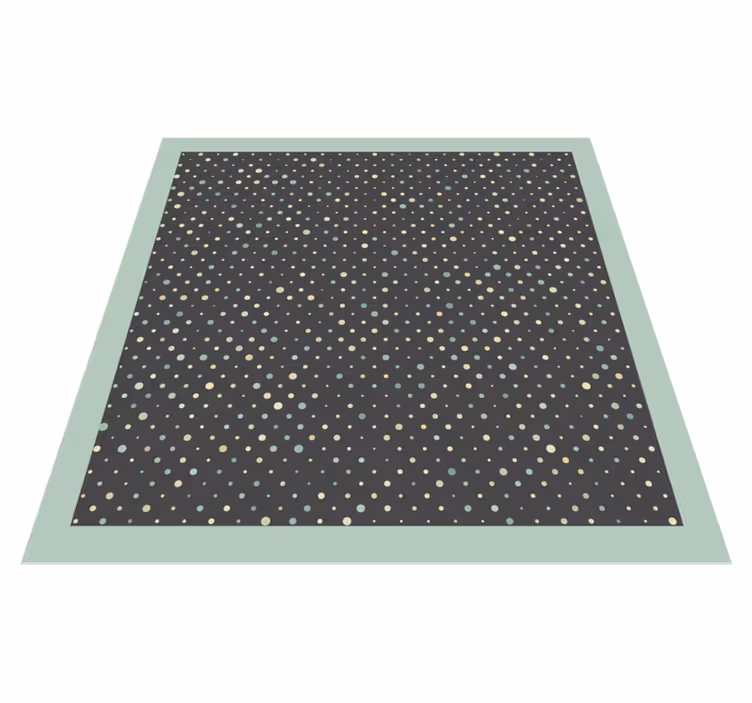 Stippenpatroon vinyl tapijt strepen - TenStickers