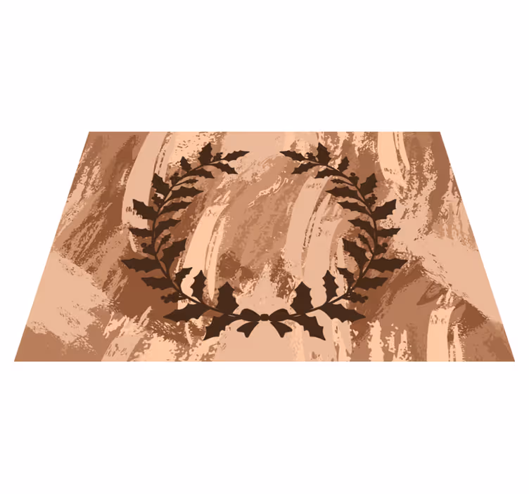 Camouflage elegantie vinyl vloerkleed dierenprint - TenStickers
