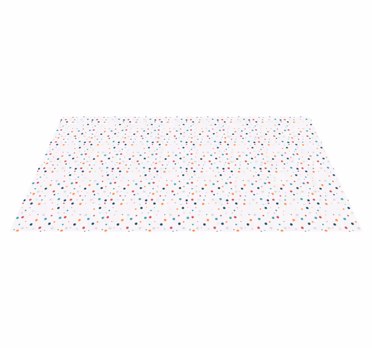 Stippenplezier vinyl tapijt kind - TenStickers