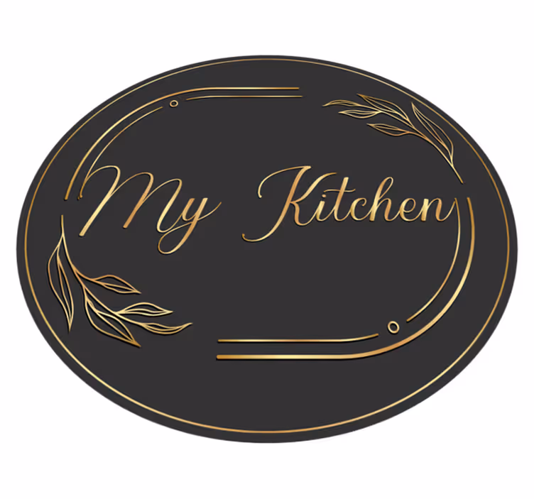 Vinyl tapijt keuken mijn gouden stijl - TenStickers