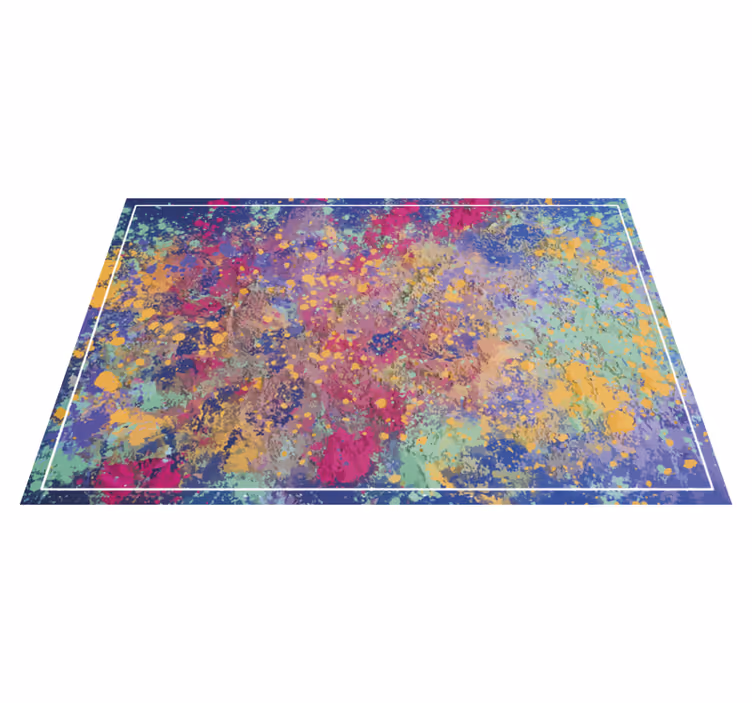 Abstracte uitbarsting vinyl tapijt andere textuur - TenStickers