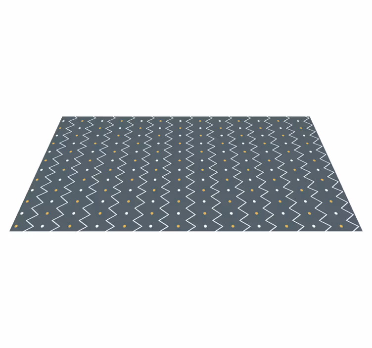 Chevron zigzag stijl vinyl tapijt strepen - TenStickers