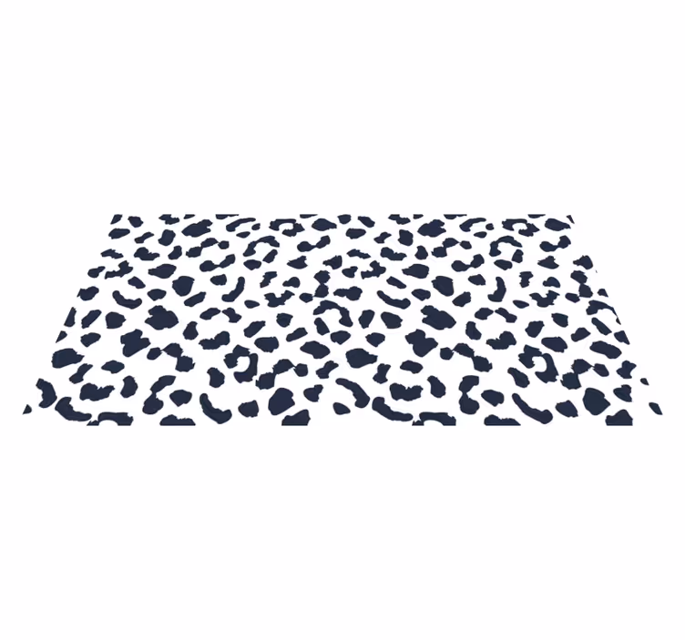 Vinyl vloerkleed dierenprint luipaardvlekkenprint - TenStickers