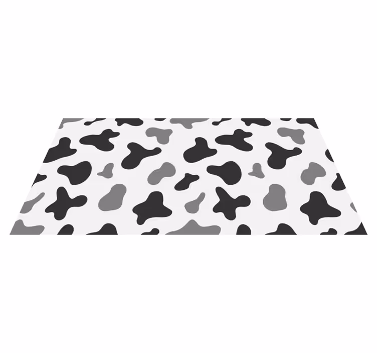Koeienpatroonontwerp vinyl vloerkleed dierenprint - TenStickers