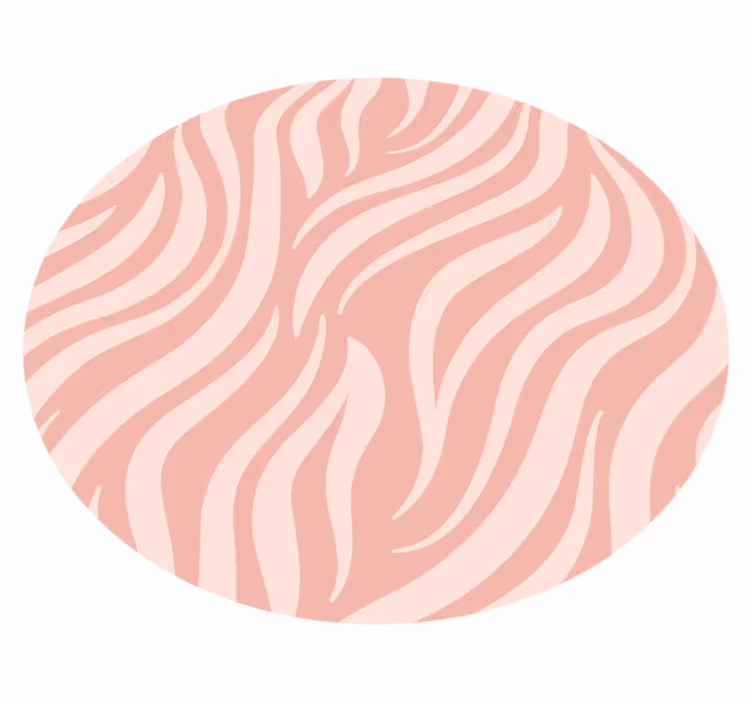 Elegante zebrastrepen vinyl vloerkleed dierenprint - TenStickers
