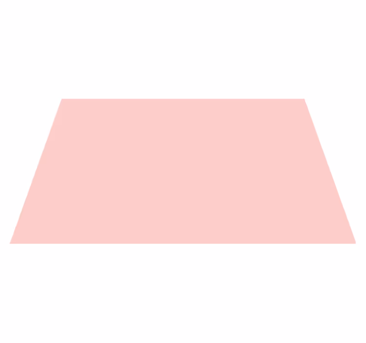 Zacht roze canvas vinyl tapijt woonkamer - TenStickers