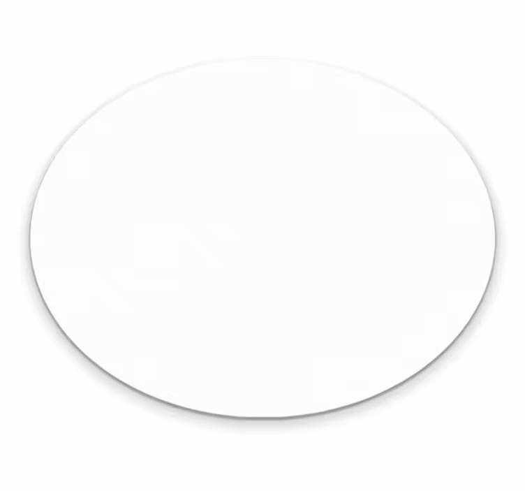 Schone cirkelvormige stijl vinyl tapijt rond - TenStickers
