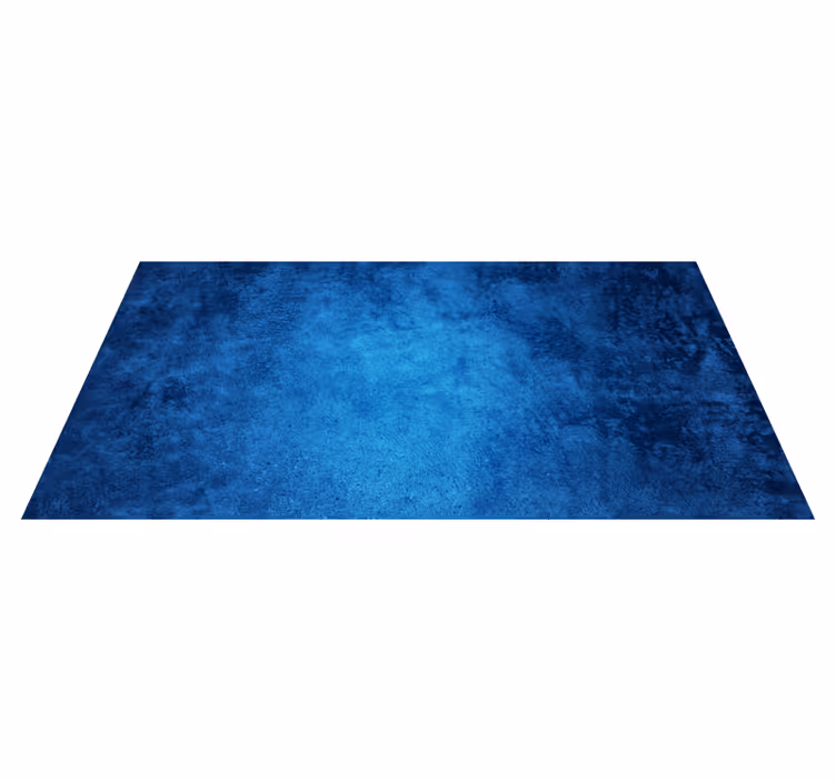 Blauwe textuur marmeren vinyl tapijt - TenStickers
