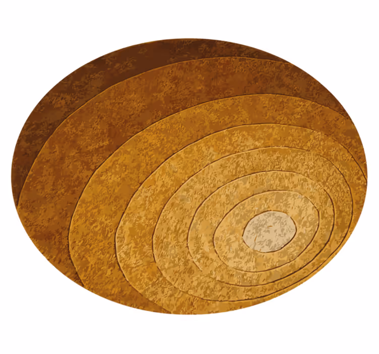 Vinyl tapijt houtstructuur nature layers - TenStickers