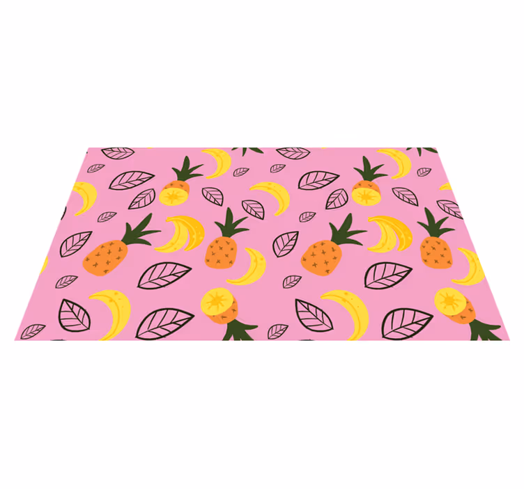 Exotisch fruitgenot vinyl tapijt keuken - TenStickers