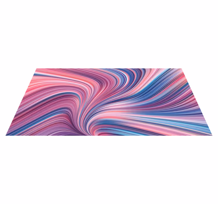 Draaiende tintcorrespondenten vinyl tapijt andere textuur - TenStickers