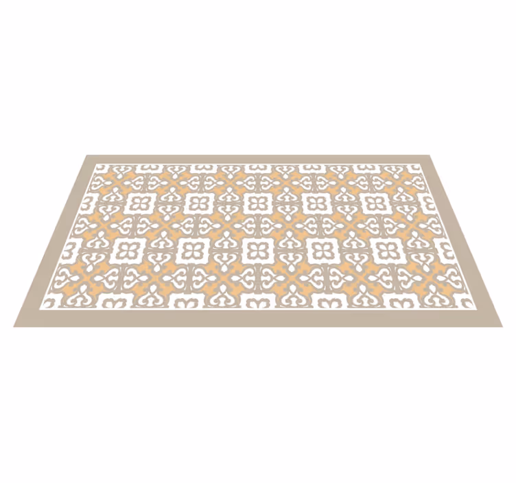 Vinyl tapijt mozaïek elegante patronen accenten - TenStickers