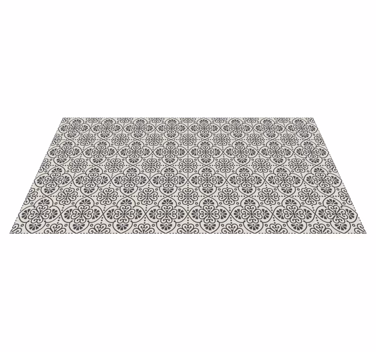 Elegant mozaïekpatroon vinyl tapijt mozaïek - TenStickers