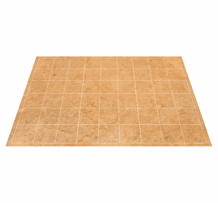 Natuurlijke beige look vinyl tapijt stenenstructuur - TenStickers