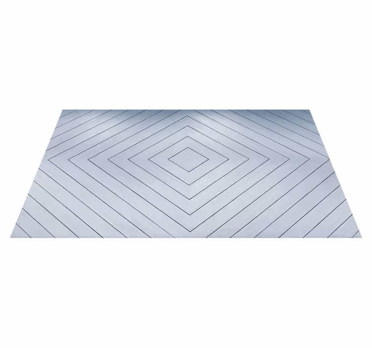 Diagonaal lijnpatroon vinyl tapijt modern - TenStickers